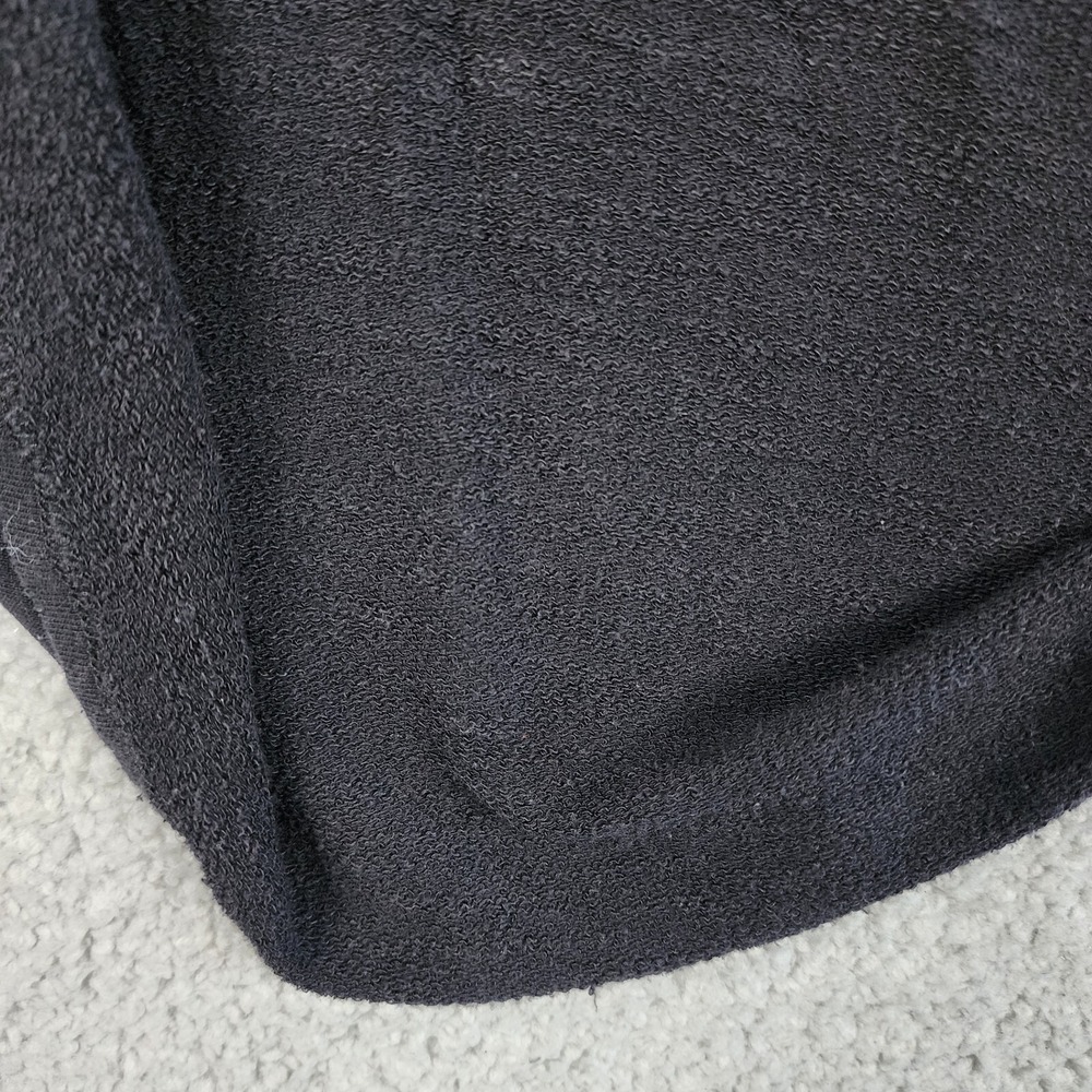 Eileen Fisher Skirt M Black Midi Lagenlook Pencil Waffle Wool Rayon Dress Casual - Picture 9 of 13